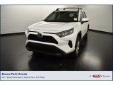 Super White Toyota RAV4 in 2020