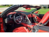 2017 Chevrolet Corvette Z06 Convertible Adrenaline Red Interior
