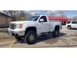 2008 Summit White GMC Sierra 1500 Regular Cab 4x4 #144034725