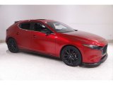 2021 Soul Red Crystal Metallic Mazda Mazda3 Premium Plus Hatchback AWD #144034708