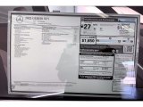 2022 Mercedes-Benz GLB 250 Window Sticker