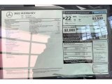 2022 Mercedes-Benz GLE 350 Window Sticker