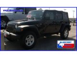 2008 Black Jeep Wrangler Unlimited X 4x4 #14368949