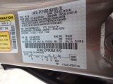 2019 MKZ Color Code for Iced Mocha Metallic - Color Code: AR