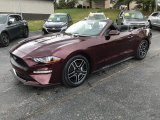 2018 Ford Mustang EcoBoost Premium Convertible Front 3/4 View