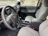 2022 Toyota Tacoma SR Double Cab Cement Gray Interior