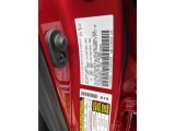 2022 Tacoma Color Code for Barcelona Red Metallic - Color Code: 3R3