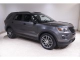 2018 Magnetic Metallic Ford Explorer Sport 4WD #144078190