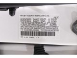 2020 TLX Color Code for Platinum White Pearl - Color Code: NH883P