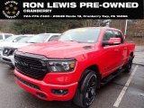 2020 Flame Red Ram 1500 Big Horn Night Edition Crew Cab 4x4 #144084737