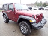Snazzberry Pearl Jeep Wrangler in 2022