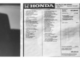 2022 Honda Pilot Sport Window Sticker