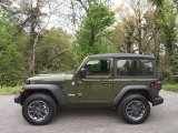 2021 Sarge Green Jeep Wrangler Sport 4x4 #144102376