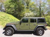 2021 Sarge Green Jeep Wrangler Unlimited Rubicon 4x4 #144111153