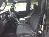 2022 Jeep Wrangler Unlimited Sahara 4x4 Black Interior