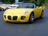 2007 Mean Yellow Pontiac Solstice GXP Roadster #14369711