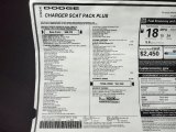 2022 Dodge Charger Scat Pack Plus Window Sticker