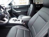 2022 Ford Explorer XLT 4WD Ebony Interior