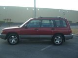 2000 Canyon Red Pearl Subaru Forester 2.5 S #14365110