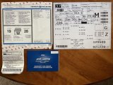 2002 Chevrolet Corvette Z06 Window Sticker