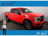 2019 Race Red Ford F150 XLT SuperCrew 4x4 #144132605