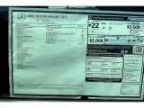 2022 Mercedes-Benz GLE 350 4Matic Window Sticker