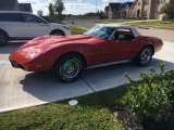 1975 Mille Miglia Red Chevrolet Corvette Stingray Convertible #144158371