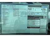 2022 Mercedes-Benz GLE 350 Window Sticker
