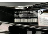 2022 EQS Color Code for Onyx Black Metallic - Color Code: 346