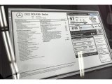 2022 Mercedes-Benz EQS 450+ Sedan Window Sticker