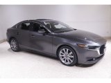 2019 Machine Gray Metallic Mazda MAZDA3 Premium Sedan #144175616