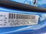 2020 Compass Color Code for Laser Blue Pearl - Color Code: PBJ
