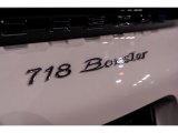 Porsche 718 Boxster 2022 Badges and Logos