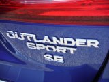 2018 Mitsubishi Outlander Sport SE AWC Marks and Logos