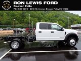 2022 Oxford White Ford F550 Super Duty XL Crew Cab 4x4 Chassis #144183323