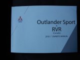 2018 Mitsubishi Outlander Sport SE AWC Books/Manuals