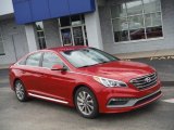 2017 Scarlet Red Hyundai Sonata Sport #144183483