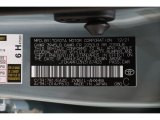 2022 Prius Color Code for Sea Glass Pearl - Color Code: 781