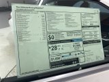 2022 BMW 4 Series 430i Convertible Window Sticker
