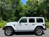2022 Bright White Jeep Wrangler Unlimited Sahara 4x4 #144183103
