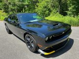 Pitch Black Dodge Challenger in 2022