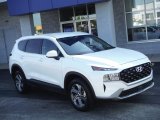2021 Quartz White Hyundai Santa Fe SE AWD #144183473