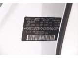 2022 G80 Color Code for Uyuni White - Color Code: UYH