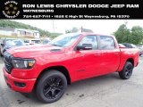 2022 Flame Red Ram 1500 Big Horn Night Edition Crew Cab 4x4 #144183803