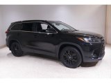 2019 Midnight Black Metallic Toyota Highlander SE AWD #144184222