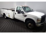 2008 Oxford White Ford F350 Super Duty XL Regular Cab 4x4 Chassis #144184028