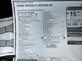2022 Jeep Grand Wagoneer Obsidian 4x4 Window Sticker