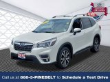 2020 Crystal White Pearl Subaru Forester 2.5i Limited #144183296