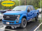 Velocity Blue Ford F250 Super Duty in 2020