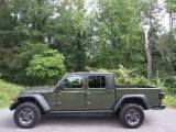 2022 Sarge Green Jeep Gladiator Rubicon 4x4 #144183074